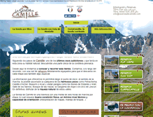 Tablet Screenshot of lasendadecamille.com